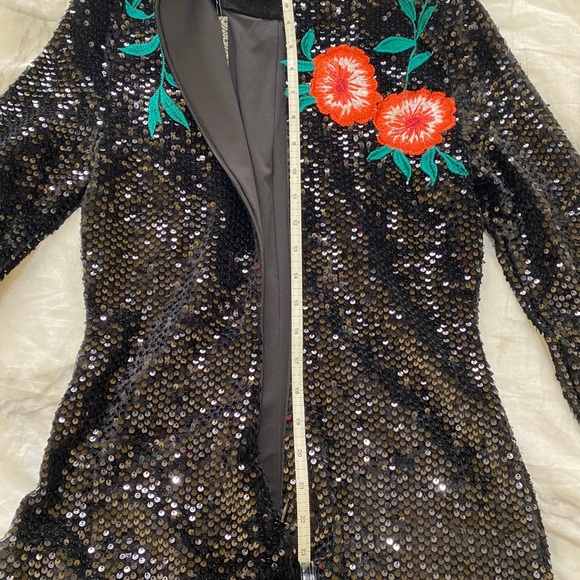 PARTY IN STYLE!!Gianni Bini🔥Designer Sequin Dress - Picture 9 of 16